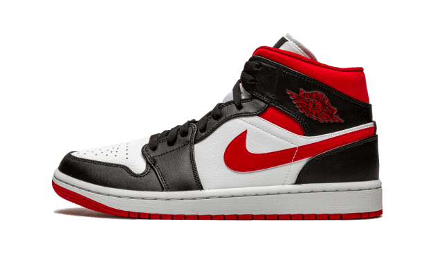 Restock Air Jordan 1 Mid Gym Rød Svart Hvit