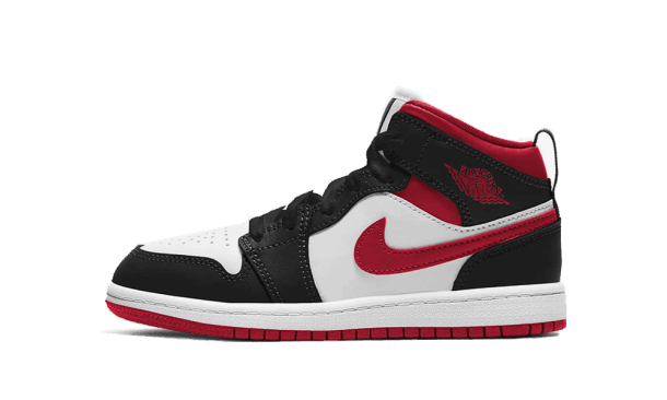 Restock Air Jordan 1 Mid Gym Rød Svart Hvit (ps)
